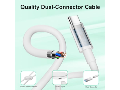 2-pack magnetische draadloze oplader van 15 W