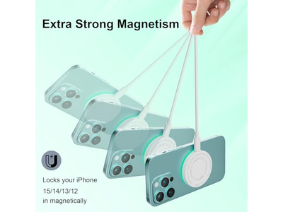 2-pack magnetische draadloze oplader van 15 W