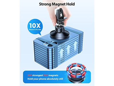 360 verstelbare magnetische autotelefoonhouder