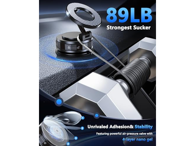 360 verstelbare telefoonhouder met ultrazuignap