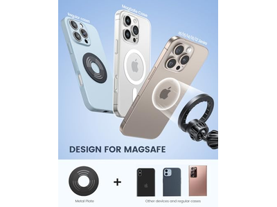 Auto Dashboard Vent Autotelefoonhouder past op Magsafe telefoonhoesje