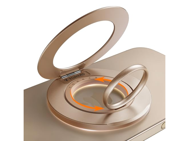 Dual-Ring Geschikt voor MagSafe telefoongreepringhouder