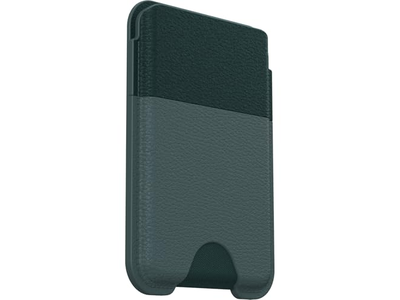 Leren portemonnee voor MagSafe - Alsemgroen