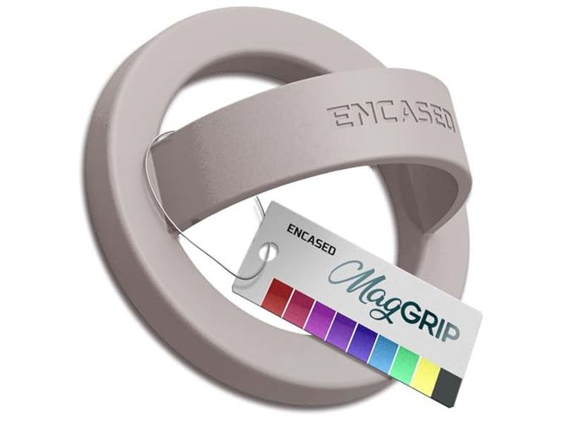 Magnetische telefoongreephouder Dunne siliconen vingerlusring