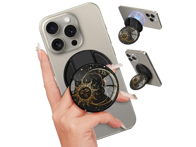 Magnetische telefoongreepstandaard met vingergreepstandaard voor iPhone