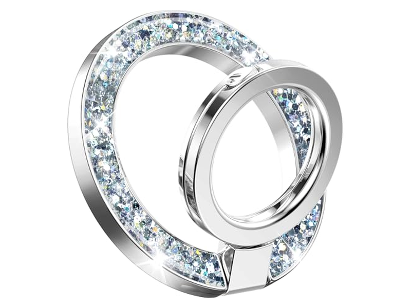 Magnetische telefoonringhouder met verstelbare standaard en standaard