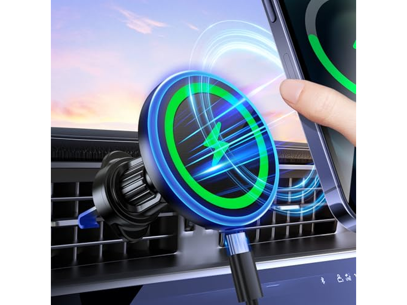 MagSafe Car Mount Charger 3-in-1 draadloze autolader