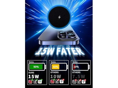 MagSafe Car Mount Charger 3-in-1 draadloze autolader