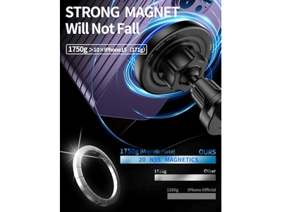 MagSafe Car Mount Charger 3-in-1 draadloze autolader