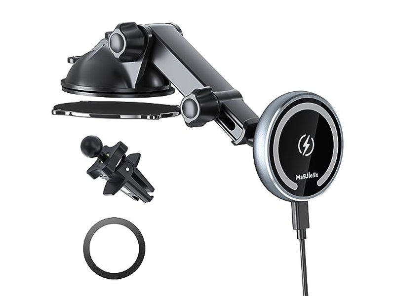 MagSafe auto-oplader Auto-uitlijning telefoonhouder