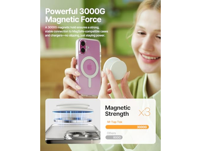 MagSafe-telefoongreep, zachte siliconen magnetische vingergreep