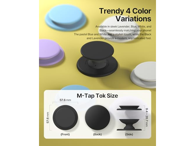 MagSafe-telefoongreep, zachte siliconen magnetische vingergreep