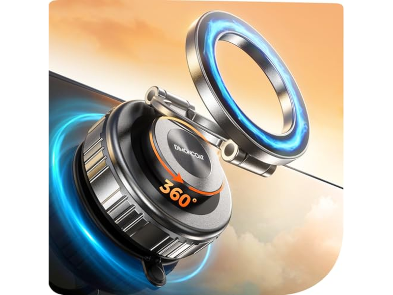 Metalen 360 verstelbare vacuümzuignap telefoonhouder