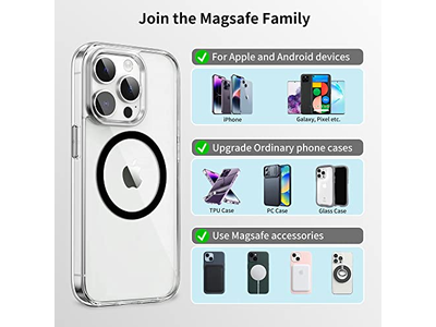 Universele metalen ringen compatibel met MagSafe-sticker