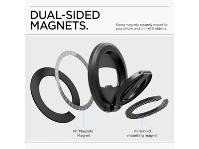 Magnetische telefoonhouder met dubbelzijdige magneet