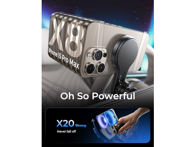 Magnetische draadloze autolader van 15 W