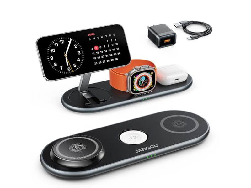 3 in 1 laadstation met Magsafe oplader