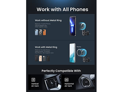 Ontluchter telefoonhouder Auto handsfree mobiele telefoonhouder