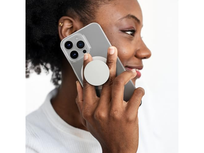 Opvouwbare handgreep voor MagSafe met telefoonhouder met magnetische kliksluiting