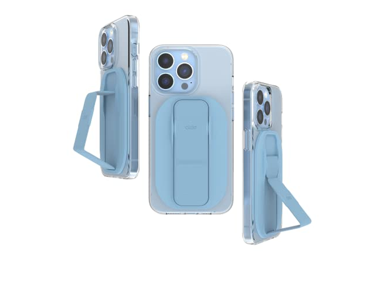 Compacte houder voor mobiele telefoon met magnetisch standaardlicht B