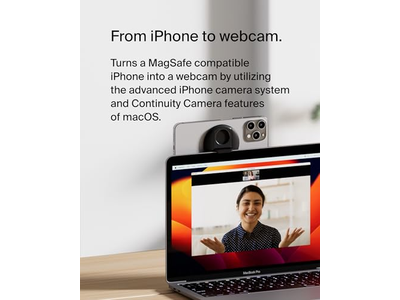 iPhone MagSafe camerahouder voor MacBook, iPhone continuïteitscamerahouder
