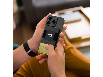 Magnetische kaartportemonnee met geldriem voor iPhone-serie Minimalistisch des