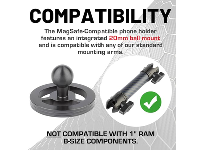 Magnetische mobiele telefoonhouder compatibel met MagSafe