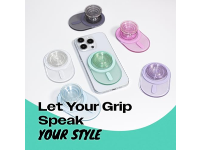 Magnetische telefoongreep - MagSafe-compatibel Doorschijnend slank lichtgewicht