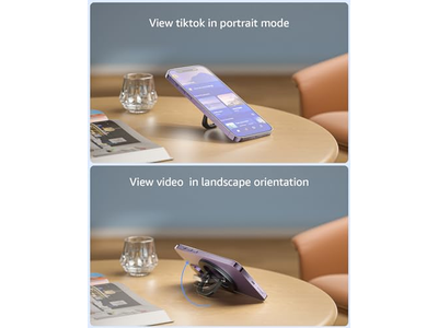 Magnetische telefoongreep en ringhouder compatibel met MagSafe-accessoire