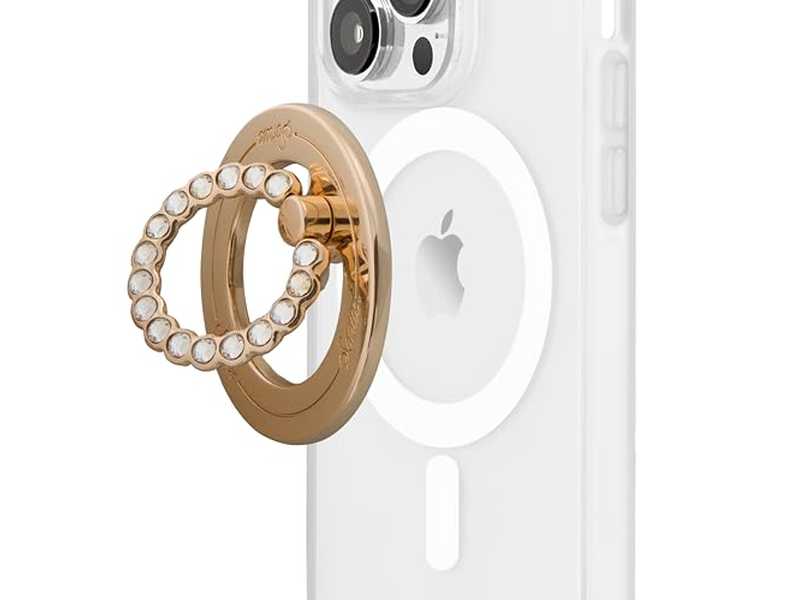 Magnetische telefoongreep en ringhouder met draaibare standaard