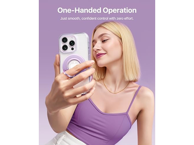 Magnetische telefoongreep voor MagSafe met draaibare dubbelzijdige magneethouder