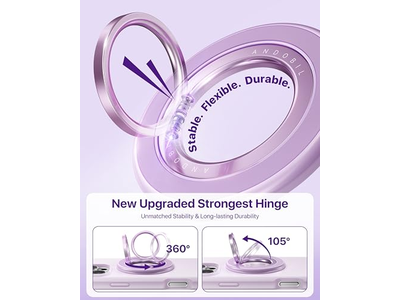 Magnetische telefoongreep voor MagSafe met draaibare dubbelzijdige magneethouder