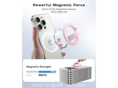 Magnetische telefoongreep Afneembare lusgreep