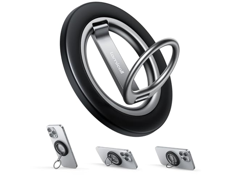 Magnetische telefoongreepstandaard met 360 graden rotatiering voor MagSafe Accesso