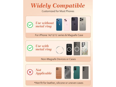 Magnetische telefoongreepstandaard met vingergreepstandaard voor iPhone