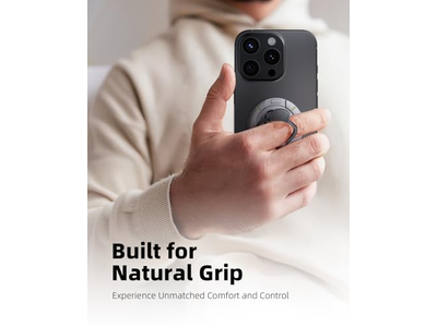 Magnetische telefoongreepstandaard met vingerringhouder en Fidget-ontwerp