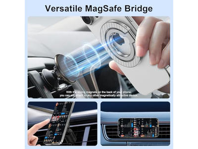 Magnetische telefoongreepstandaard met dubbelzijdige houder en standaard