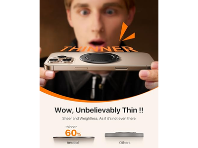 Magnetische telefoongreep met 360 graden rotatie Compatibel met MagSafe Access