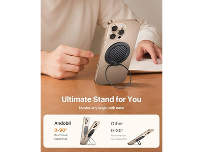 Magnetische telefoongreep met 360 graden rotatie Compatibel met MagSafe Access