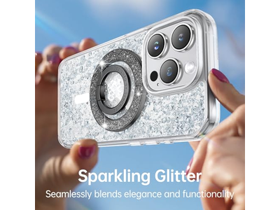 Magnetische telefoongreep met draaibare standaard en verwijderbare accessoires