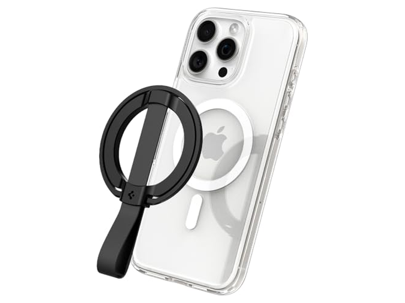 Magnetische telefoonhoudergreep met vingerriemlus voor MagSafe en Pixe