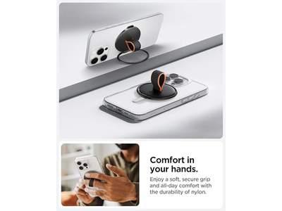 Magnetische telefoonhoudergreep met vingerriemlus voor MagSafe-apparaten