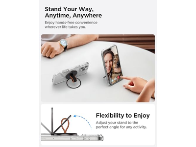 Magnetische telefoonhoudergreep met vingerriemlus voor MagSafe-apparaten