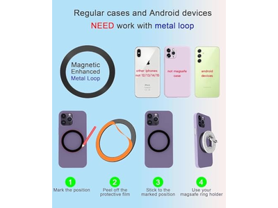 Magnetische telefoonringgreep voor magsafe