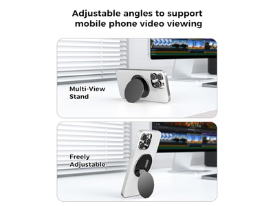 Magnetische telefoonringhouder en standaard compatibel met MagSafe