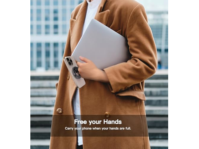 Magnetische telefoonringhouder voor Mag-Safe 360 vrij draaibaar