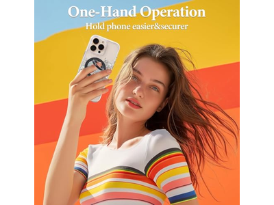 Magnetische telefoonringhouder met MagSafe-accessoire voor iPhone