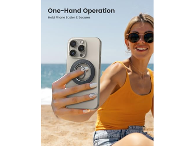 Magnetische telefoonringhouder met 360 graden rotatie voor MagSafe-apparaten