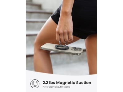 Magnetische telefoonringhouder met 360 graden rotatie voor MagSafe-apparaten