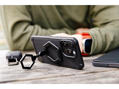 Magnetische telefoonringstandaard met afneembare vingergreep en 360 graden rotatie